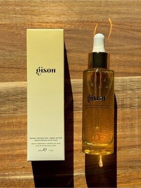 gisou honey infused hair repair serum
